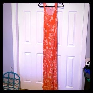 Tropical maxi dress